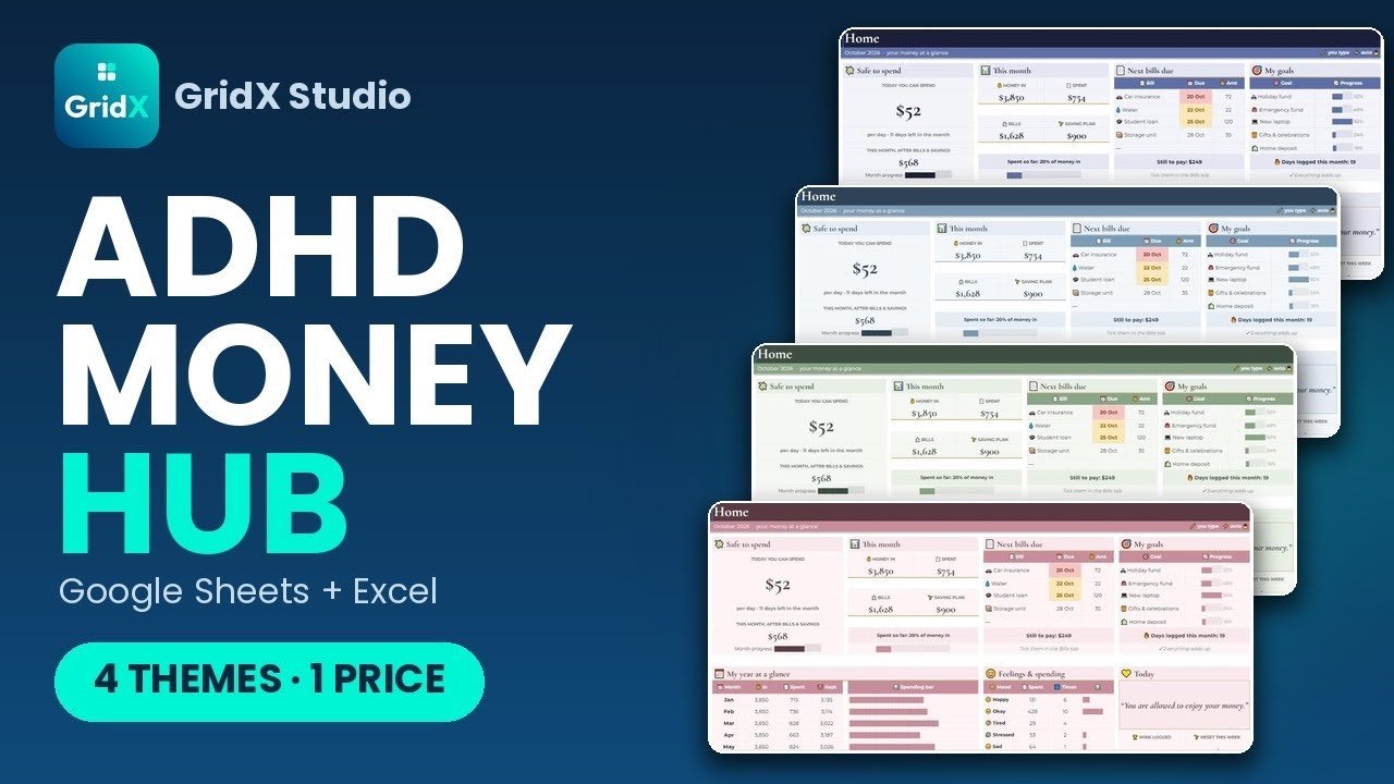 ADHD Money Hub walkthrough