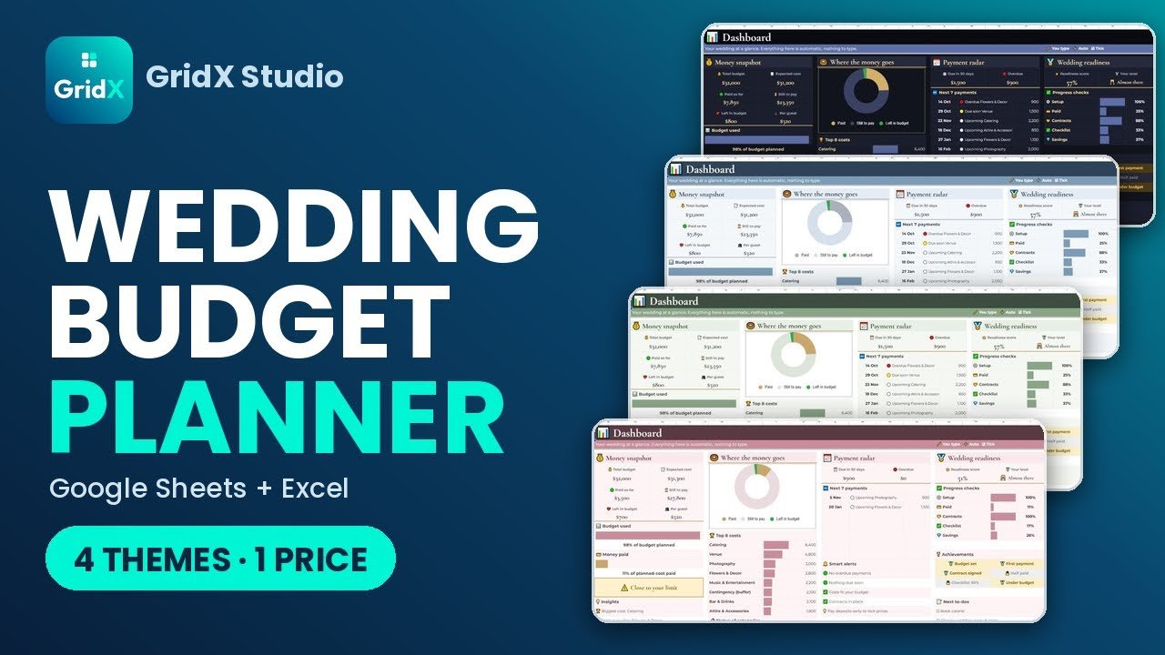 Watch the Wedding Budget Planner walkthrough